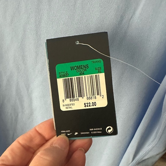 NWT - Nike Blue Dri-Fit Tank - XL - Picture 4 of 4